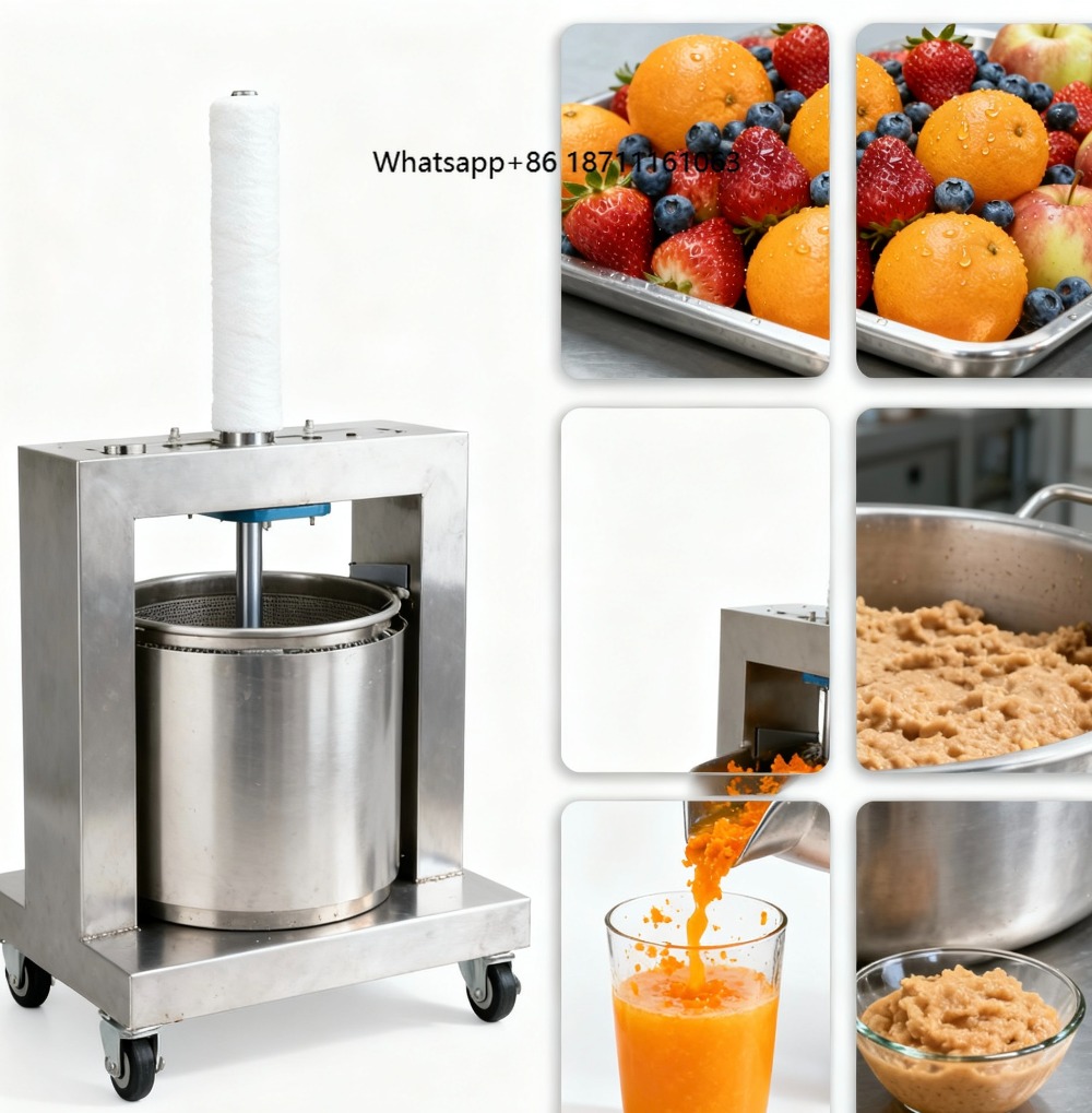 Cold Press Juicer - Spremiagrumi Industriale Idraulico a Freddo per