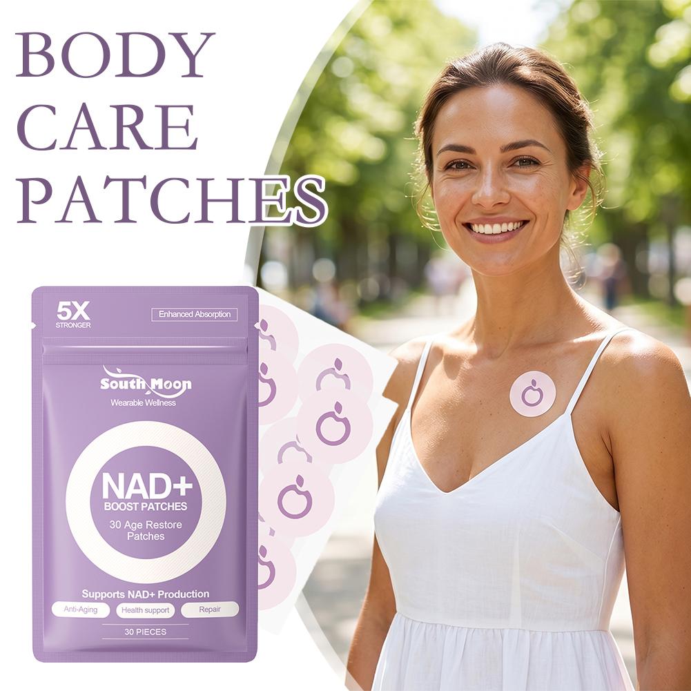 Health With Wellness - 30 Pezzi di Cerotti NAD+ Boost