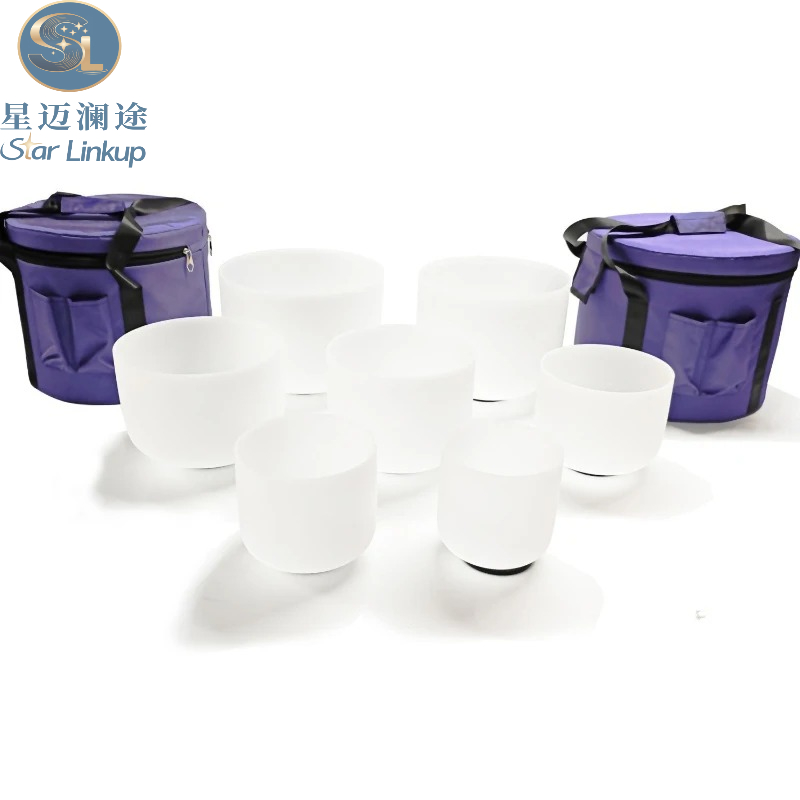 Healing Crystal Set - Set Completo di Campane Tibetane in