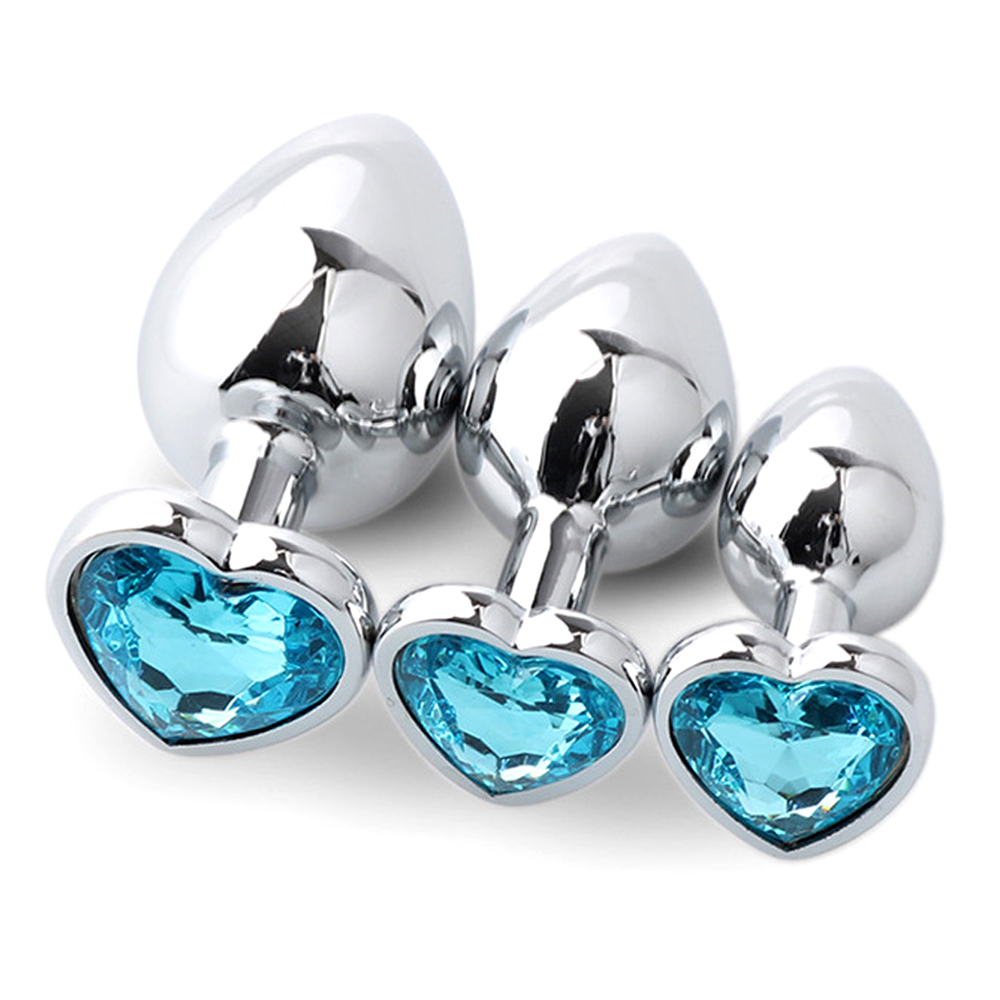 Health With Wellness - 3 Pezzi di Plug Anali in