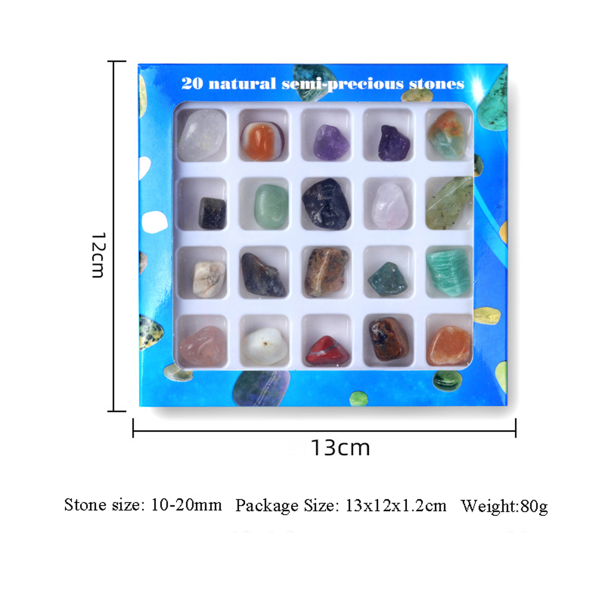 20 pezzi di cristallo Chakra S - Healing Crystal Set recensione e prezzo