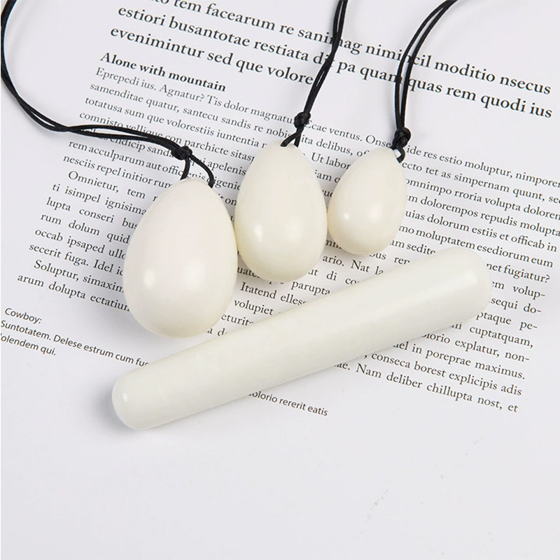 Set di uova forate in giada bi - Healing Crystal Set recensione e prezzo