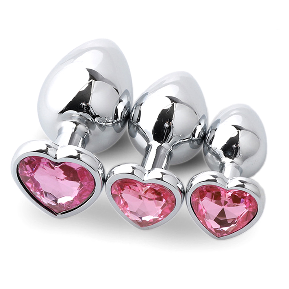 3 Pezzi di Plug Anali in Metal - Health With Wellness recensione e prezzo