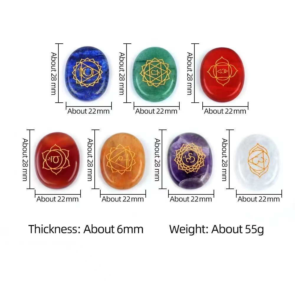 7 pz Set di ornamenti in pietr - Healing Crystal Set recensione e prezzo